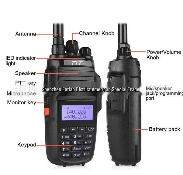 TYT TH-UV8000D High Power Outdoor Handheld Radio with Type-C Charging