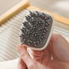 Kopfhautmassagegerät Shampoo-Bürste mit Griff, Haarwuchs Schuppenentfernung Kopfhautbürste, Kopfhaut-Peeling-Schrubber für die Dusche