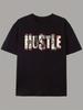 Hustle Money Print Graphic T-shirt