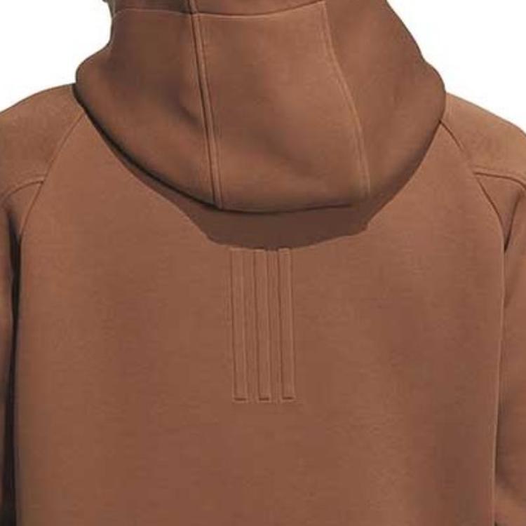 Adidas Sweatshirts Men's Brown Hooded Moderate Other JE8628