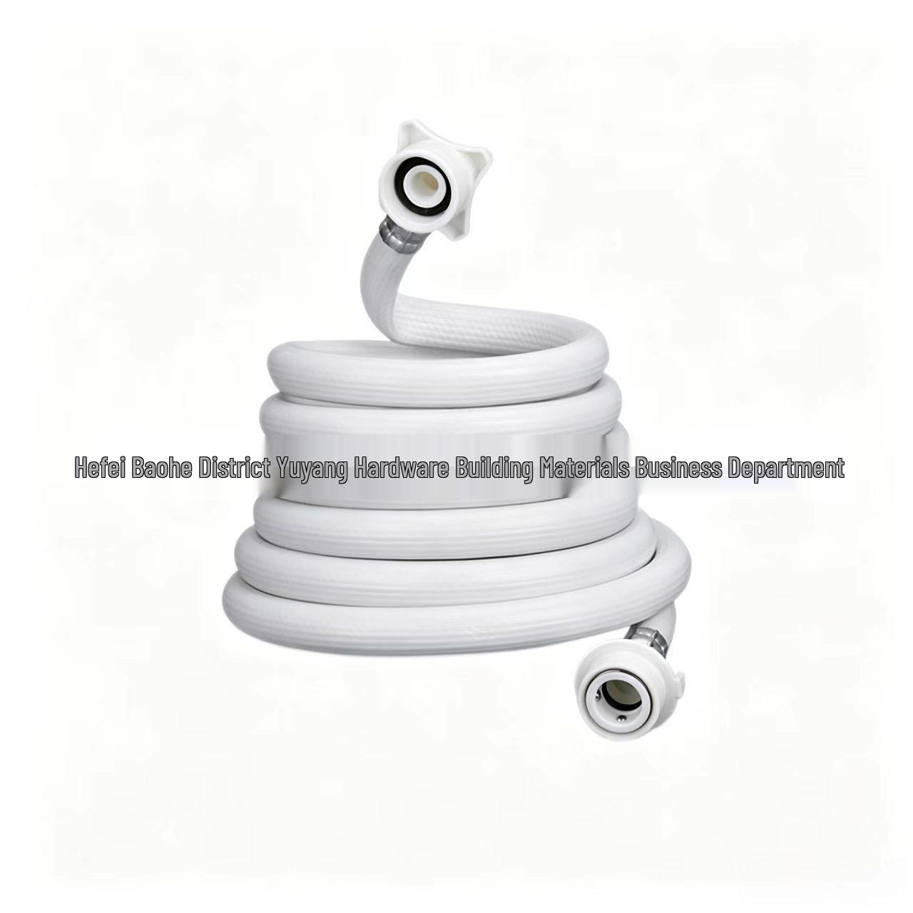 Universal Washing Machine Inlet and Outlet Hose with All-Purpose Joint