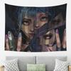 Shattered Reflections Tapestry Diverse Faces Art  Perfect for Bedroom Living Room Decor to Enhance Your Space