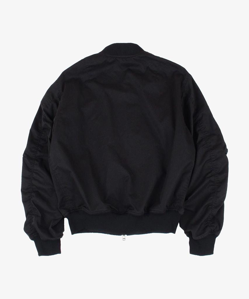 Linement Double Zip Ma-1 _ Black