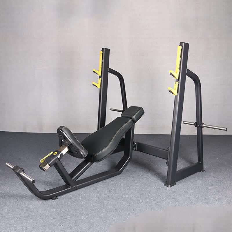 Yimai Commercial Weight Bench with Squat Rack and 105kg Weight Set