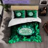 Biancheria da Letto a Tema Celtic FC Set 3 Pezzi Copripiumino Biancheria da Letto Decorativa Per Camera Adolescenti Decorazione Casa