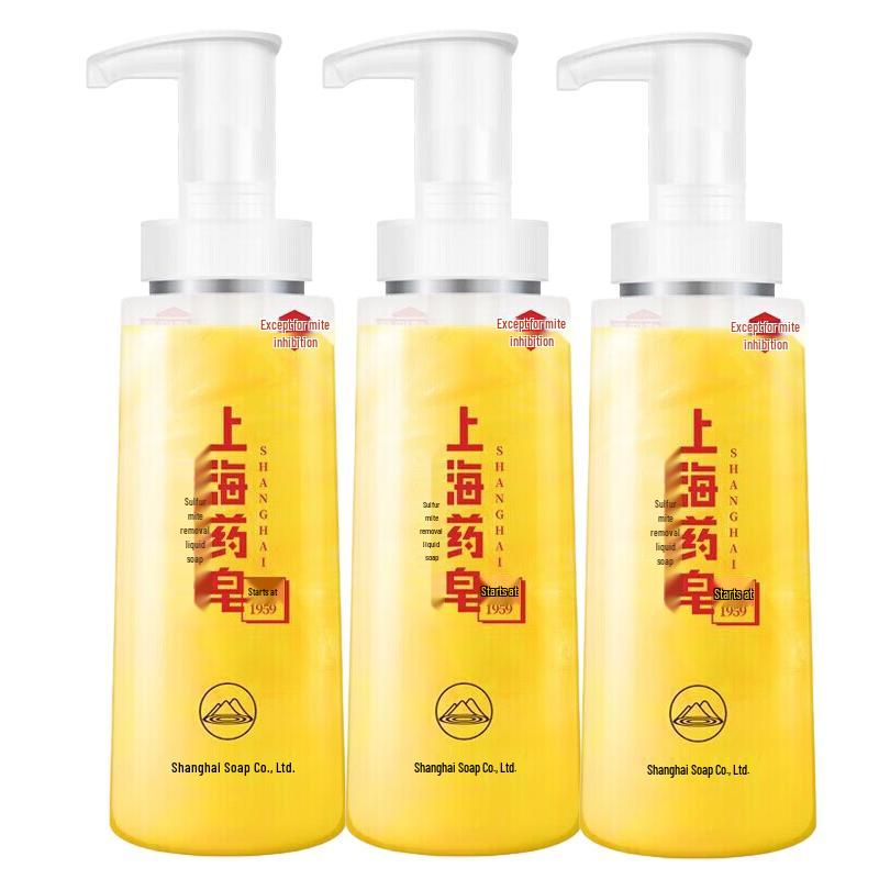 Шанхайское лечебное серное жидкое мыло