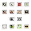 Italian Charm Store Italian Charm Bracelet 9mm Diy Lucky 8, Spider, Race Car, Football