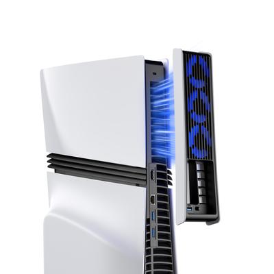 KIWIHOEM PS5 Pro Cooling PS5 Pro Automatic Temperature Adjustable Wind LED USB Low Heat PS5 Pro PlayStation 5 Pro USB Easy Vertical or Horizontal