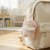 Fluffy Sleeping Sheep Plush Keychain Pendant Cute Ruffle Collar Soft Animal Toy For Schoolbag Decor Graduation Gifts