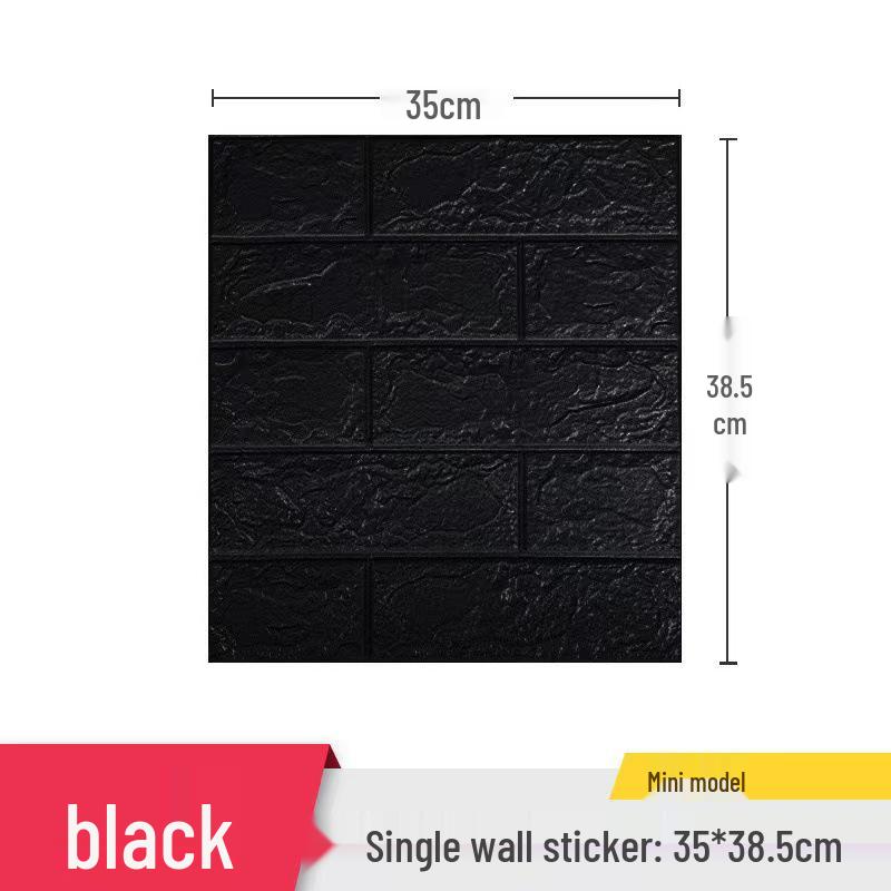 3D Waterproof Foam Wall Stickers for Ceiling and Background Decoration