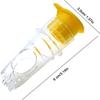 4pcs Portable Lemon Squeezer Screw-Top for Cocktails, Cooking, BBQ