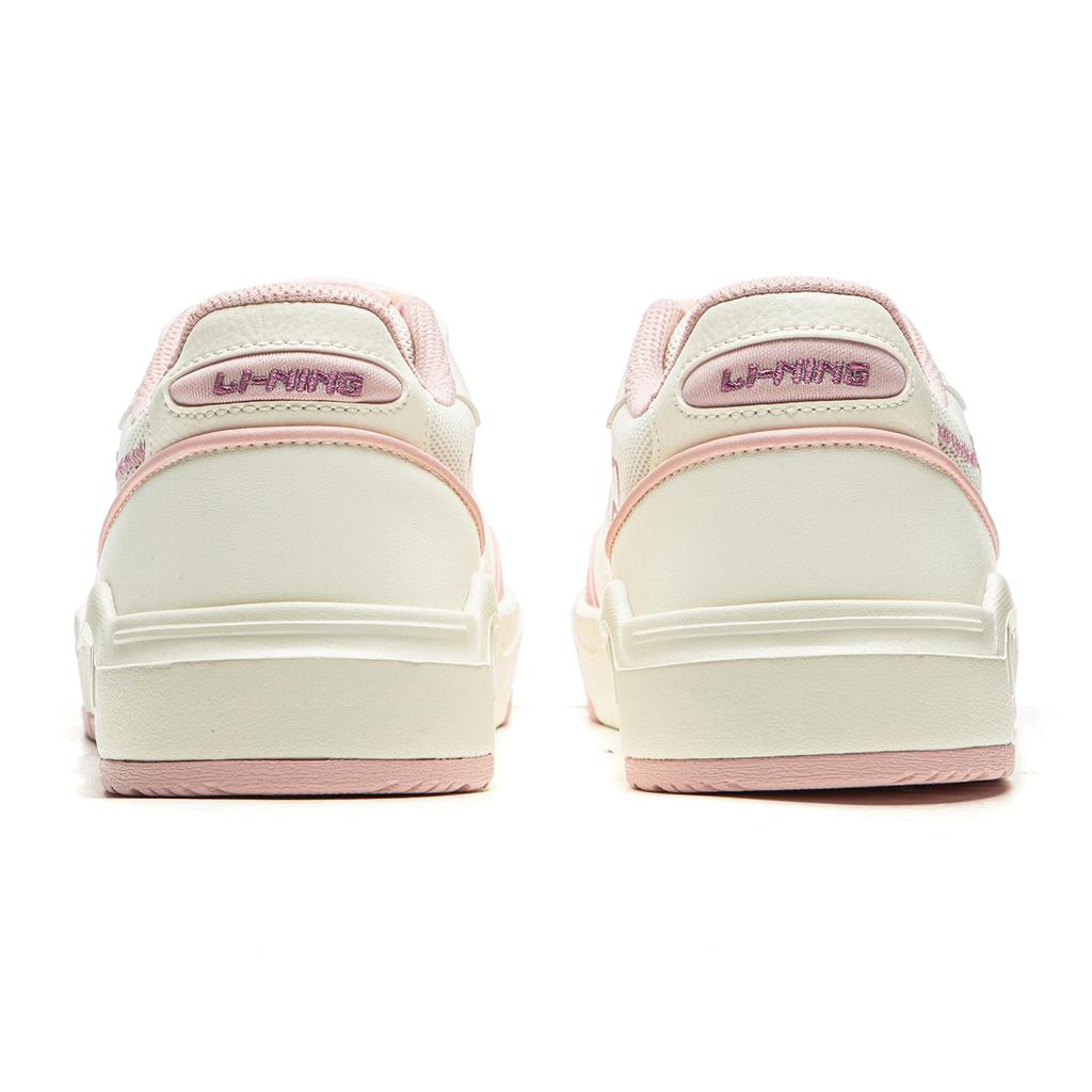 Women's Sneakers Li-Ning Sports Life Collection Skate Shoes Women's Low-top Mother Of Pearl White/Frosting