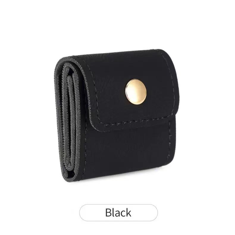 Portable Mini Jewelry Organizer Bag with Multiple Compartments for Rings Necklaces Earrings Travel Storage Case