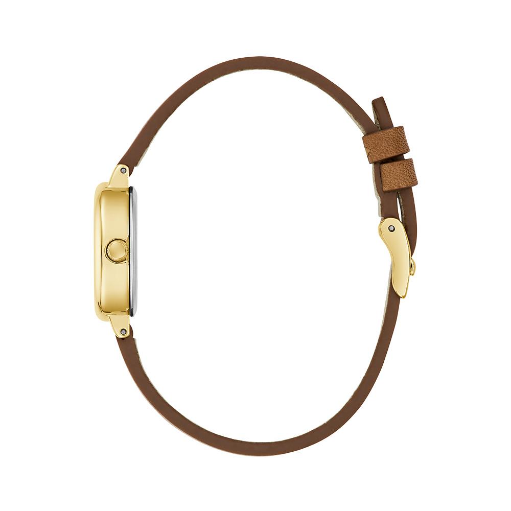 Geseusigye Brown Leather Penelope (Gw0925L2) Women'S Watch