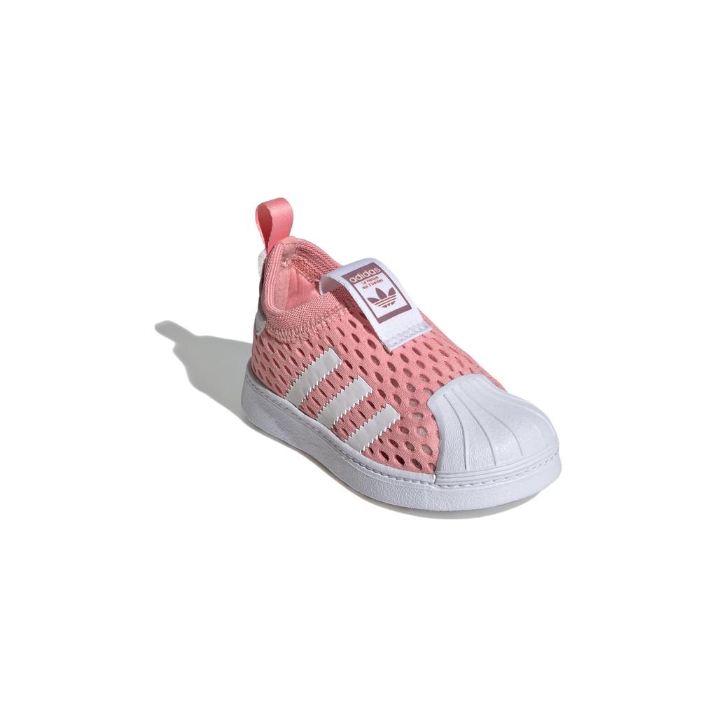 adidas Originals SUPERSTAR 360 2.0 BOOTS Low Top Skateboard Shoes, Athletic Shoes Pink White Infant And Toddler JH6370