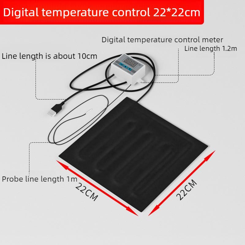 Reptilien Heizmatte USB Temperaturregelung Timer Schildkröten Terrarium Thermomatte Papagei Pflanze Heizmatte Reptilien Haustier Thermostat