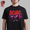 AC DC Band Concert Summer 2025 Europe Tour Poster Classic Men's and Women's T-shirt Parent-child Printed Short Sleeve