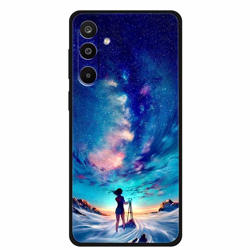 For Samsung A26 / A36 / A56 5G Case Silicone Space Soft TPU Back Cases for Samsung Galaxy A26 5G Phone Shell Cover A 26 56 Cool