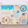 Busy Board Cpc Montessori Children's Educational Early Education Music Car Wooden Steering Wheel