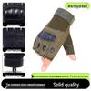 Men's Full-Finger Outdoor Tactical Gloves - Cut-Resistant, Wear-Resistant for Motorcycle Riding & Combat