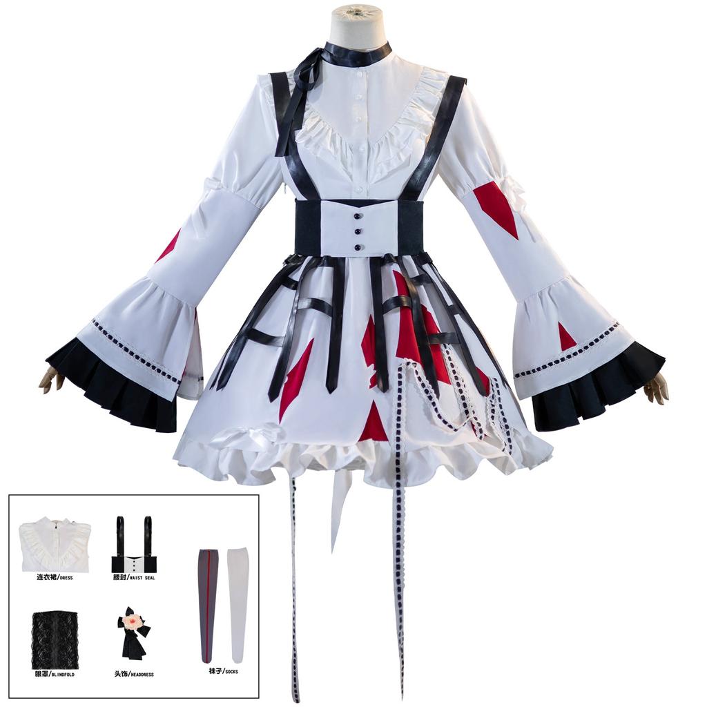 Akiyama Mizuki Cosplay Costume PJSK Lovely Party Dress Uniform Halloween Outfit Women New