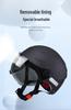 5XL National Standard Electric Vehicle Helmet - Extra Large, Sun-Protective, 70cm Circumference for Men and Women