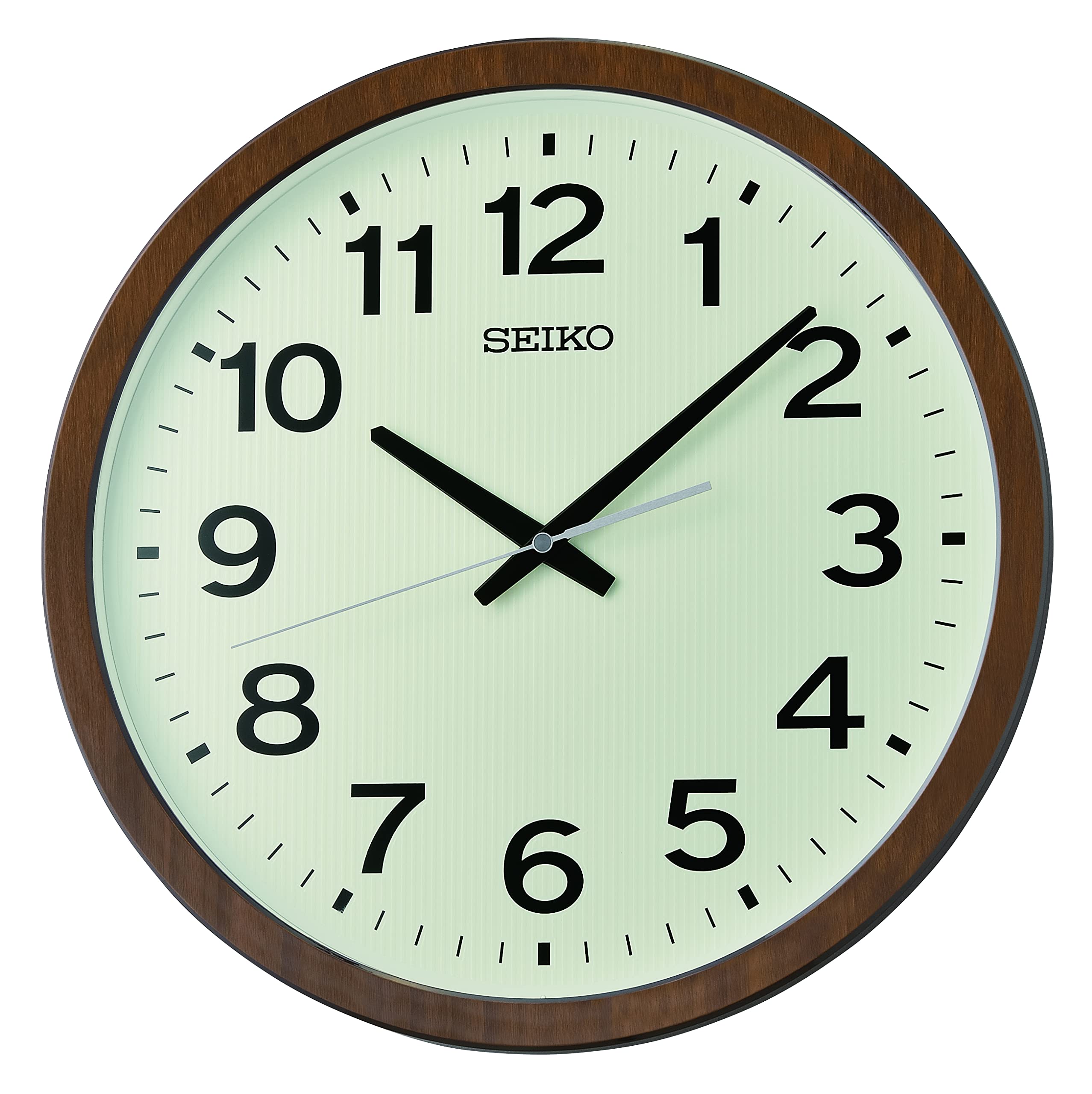

Seiko Ukan Wall Brown 16-inch Clock,