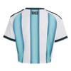 adidas Maglia da calcio cropped Argentina top da donna KE5982