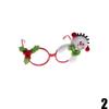 Creative Christmas Ornaments Items Party Glasses Frame Decoration DIY New Year Xmas Party Supplies Pendant Funny Gift