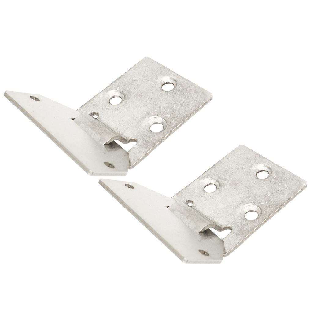 Golf Cart Seat Hinge Bottom Plate Set 71610 G01 Replacement for EZ‑GO TXT Medalist 1995 and Later