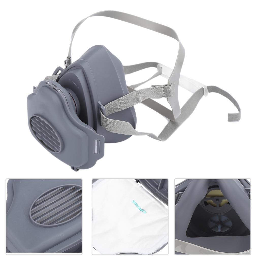 Dust Mouth Cover SelfPriming Filter Type Silicone Industrial Health Protection Tool