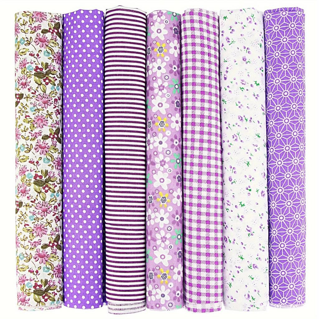 56pcs  10*10cm/3.9*3.9in/25*25cm/9.8*9.8in Floral Small Patchwork Multicolor Cloth Set Flat Pattern FlowerCloth For DIY Sewing S