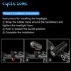 Intelligent Light Sensing Bicycle Lights Rechargeable Bike Front Light MTB Road Bike Headlight Flashlight Cycling Accessories