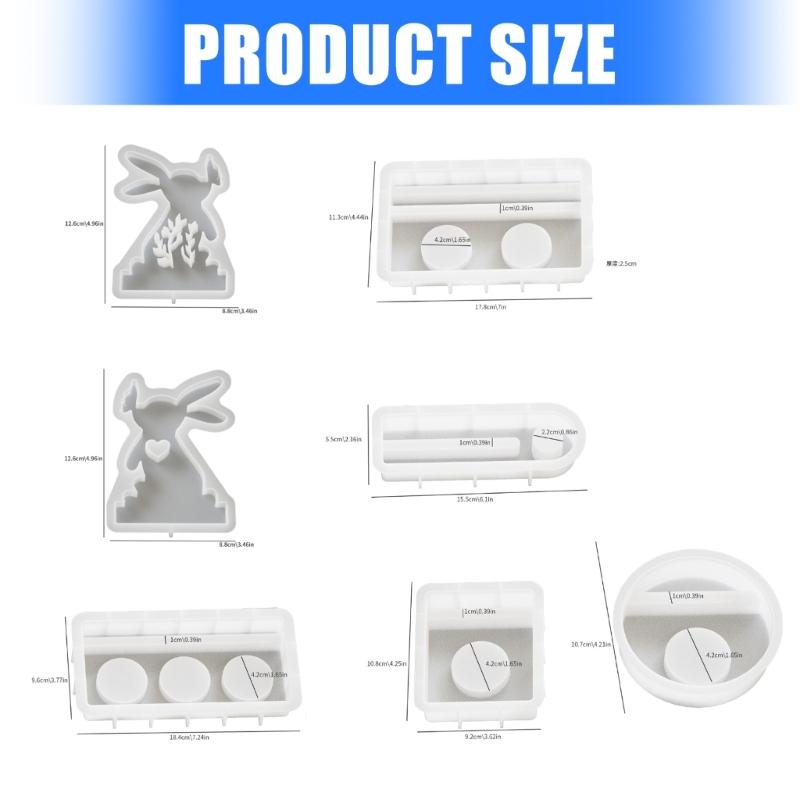 Flexible Easter Theme Silicone Candle Stand Making Mold With Intricate Tree Branch Design For Creative Projects