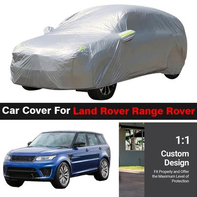 Full Car Cover For Land Rover Range Rover Sport Velar SUV Sun Shade Anti-UV Rain Snow Resistant Cover Windproof