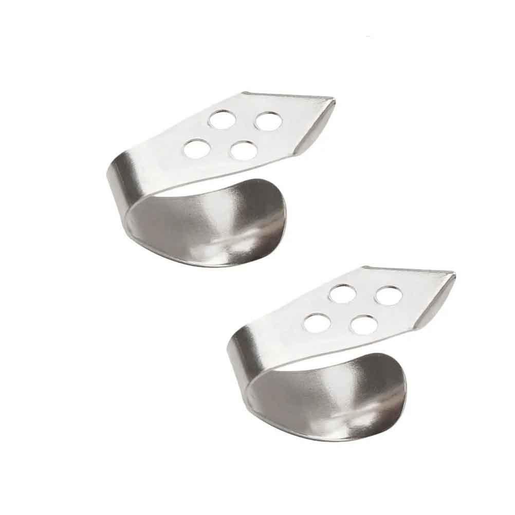 Metal Finger Cap Set  Guitar Index Finger Picks  Guitar Speed Picks  Guitar Finger Picks with Holes