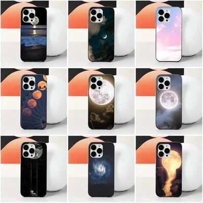 Moon Phone Case For Iphone 7 8 Plus X Xr Xs 11 12 13 Se2020 Mini Mobile Iphones 14 Pro Max Case