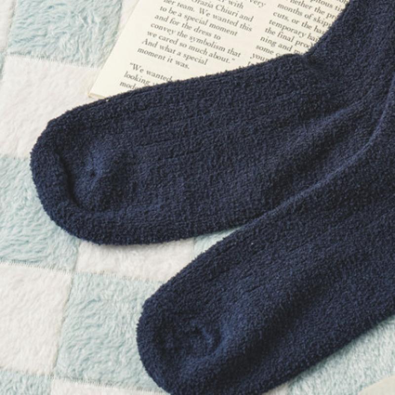 Monfoot Men S cloSe Fit Sleep SockS Navy