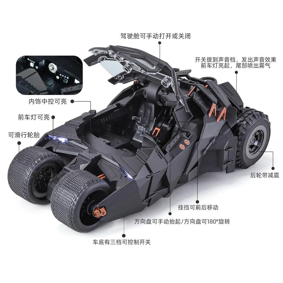 Marvel Batman Tumbler 1:24 Scale Die-cast Display Model