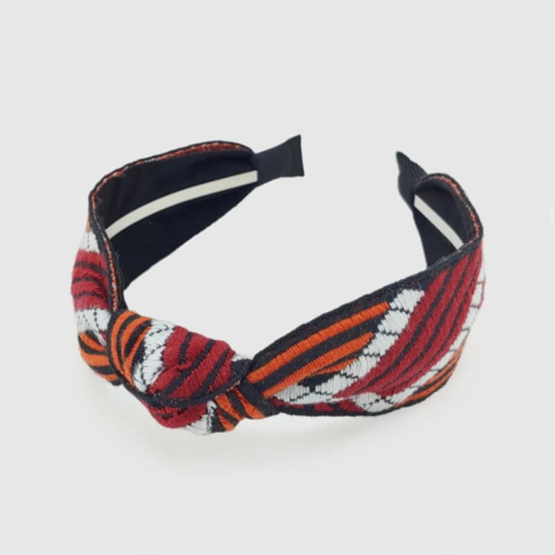 LALA Lattice Knot Hairband - Orange