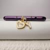 Love Letter A-M Phone Dust Plug, 26 Uppercase Letters Phone Charms, Phone Accessories, DIY Phone Decoration