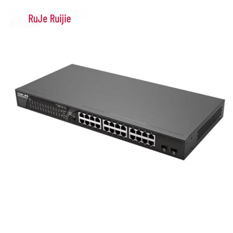 Ruijie RG-ES126GS-LP 24-Port PoE Gigabit Unmanaged Switch