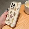 Etui na telefon INS Liść Klonowy dla iPhone 17Pro Max/16/15/14/13Pro (Europa)