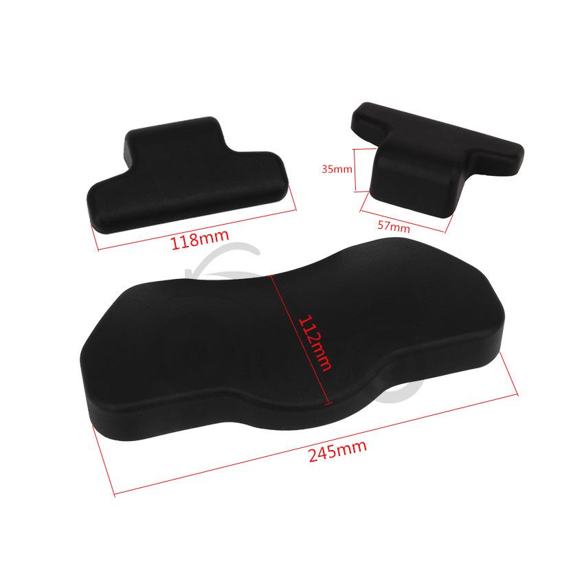 Universal Motorcycle Aluminum Rear Seat Handguard Box