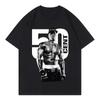 2026 New Rapper 50 Cent Graphic T Shirt Male Fashion Hip Hop Vintage Tshirt Womens and Unisexs Clothing Summer Cotton Tshirt