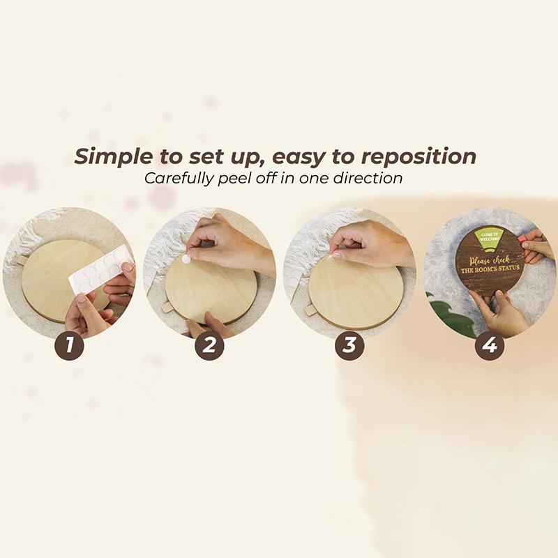  Interesting Do Not Disturb Office Door Hanging Sign Home Model Rotatable Door Sign Wooden Decoration