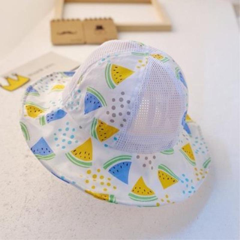 Baby Hat Summer Thin Sunshade Hat Baby Mesh Fisherman Hat for Boys and Girls Summer Sun Hat