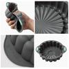 Sunflower Jelly Molds Reusable Flower Baking Trays for Cake Jelly, Valentine Birthday Holiday Baking Pans, Large Round Molds