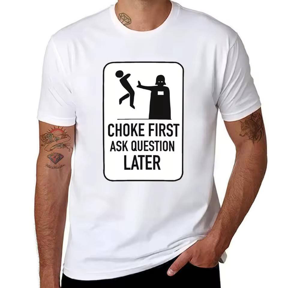 Fashion Fun Printing Soft Comfortable Short Sleeve Cotton T-Shirt Men Summer Casual T-shirt