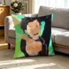 Anime Re Zero-O N-Natsuki Subaru  Square Double-Sided printed Pillow Case Bedroom Bedside Pillow Sofa Cushion Cover